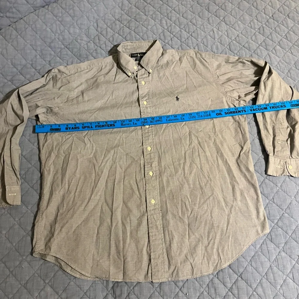 Polo by Ralph Lauren Men's grey Button Down Shirt‎